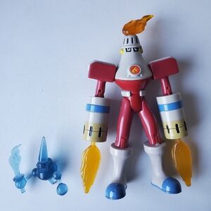 MegaMan NT Warrior | Virus Attack TorchMan 6" Action Figure